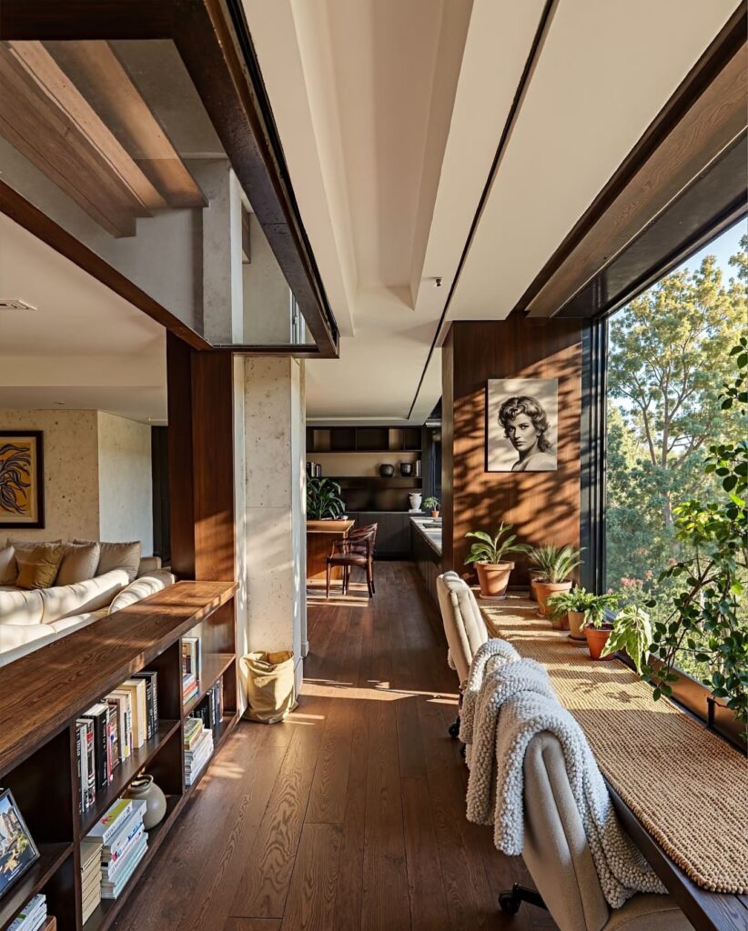 Open plan Home office and Living room openplan7